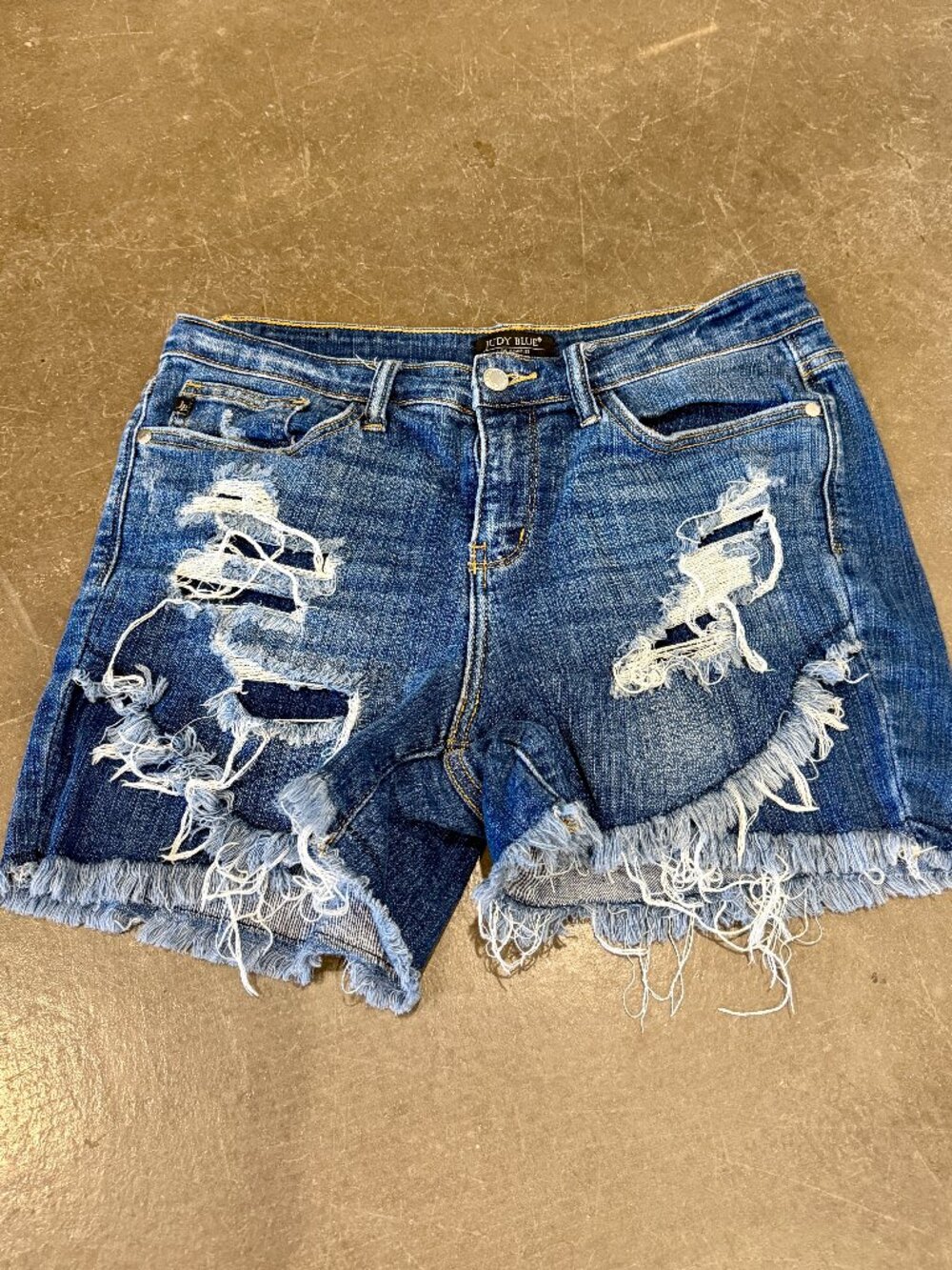 Judy Blue Tulip Hem Jean Shorts
